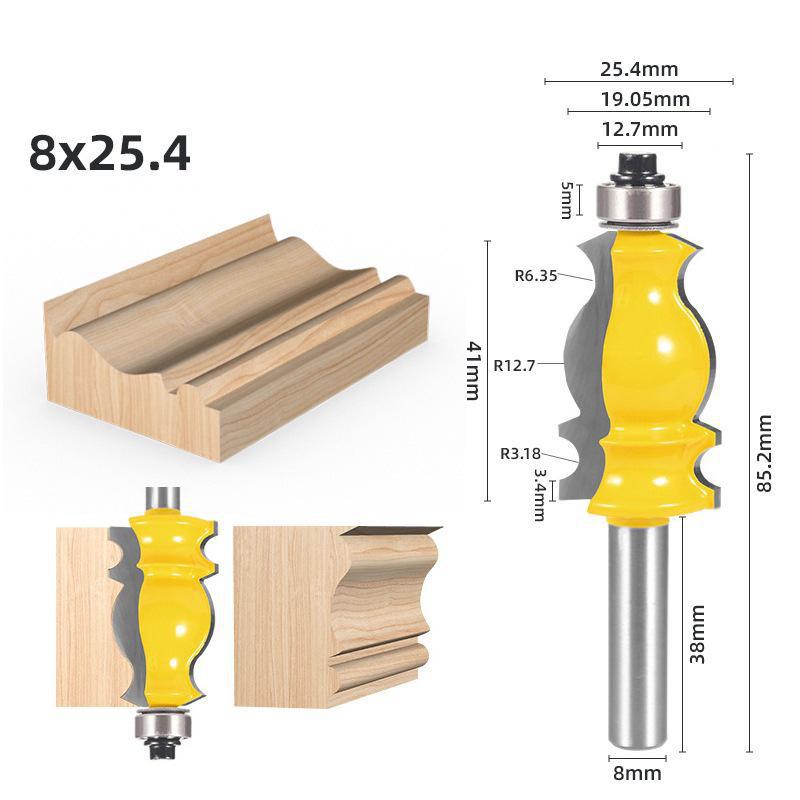 

Поручень и кусачки для лески из вольфрамовой стали, ручка 1/4 дюйма, деревообрабатывающий инструмент