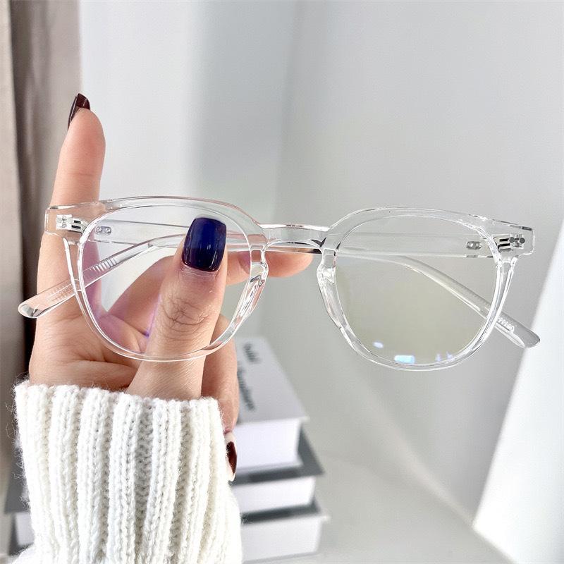 

Лицо без гаджета для макияжа, простые очки в черной оправе, очки Pure Desire Wind, женские очки с защитой от синего света