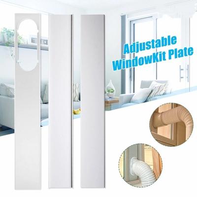Warmte-isolatie Airconditioner Raamrooster Kit AC Windblokkerende Afdichtplaat Thuis Schuifraam