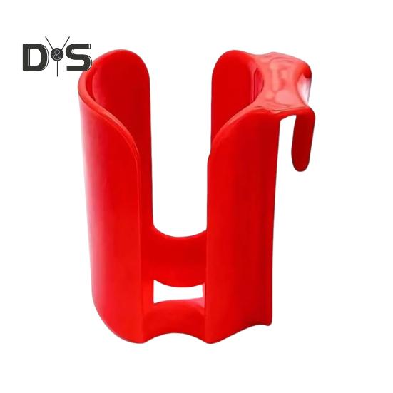 1/2ks Červený hrnek s držákem na sušenky Stojan na 10 sušenek Plastový kelímek Postranní Organizér na sušenky Čerstvost-Utěsnění Zásobník na sušenky Skladování Červený kelímek na sušenky s úložným prostorem