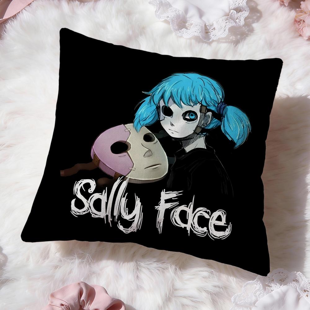 Band S-Sally F-Face Cushion Cover Premium Comfort Reversible Pillow Cove -Two in One Design for Any Room & Car Interior