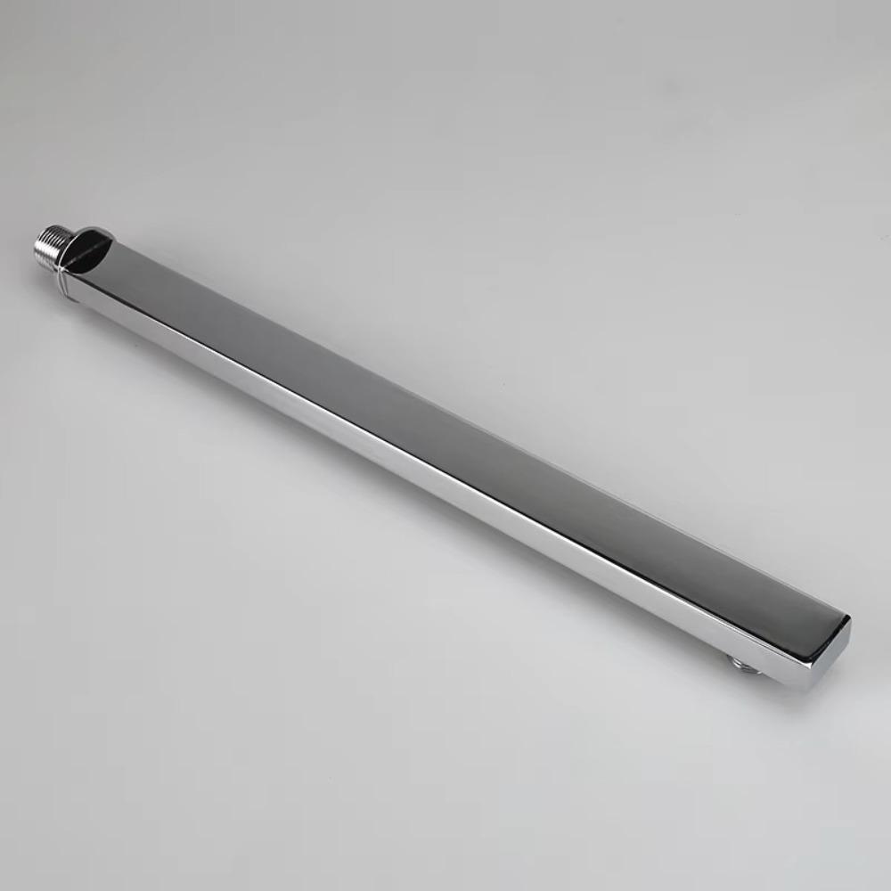 Wandmontierter fester Duscharm G1/2 Verlängerung Wasserzulaufrohre Badezimmerbeschläge