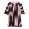 European and American French women's POLO shirt knitted sweater