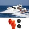 Rotatable 90 Degree Sewer Hose Adapter For Mobile Sanitation Marine Toilet Drainage Orange Plastic Fitting Leak Proof Design