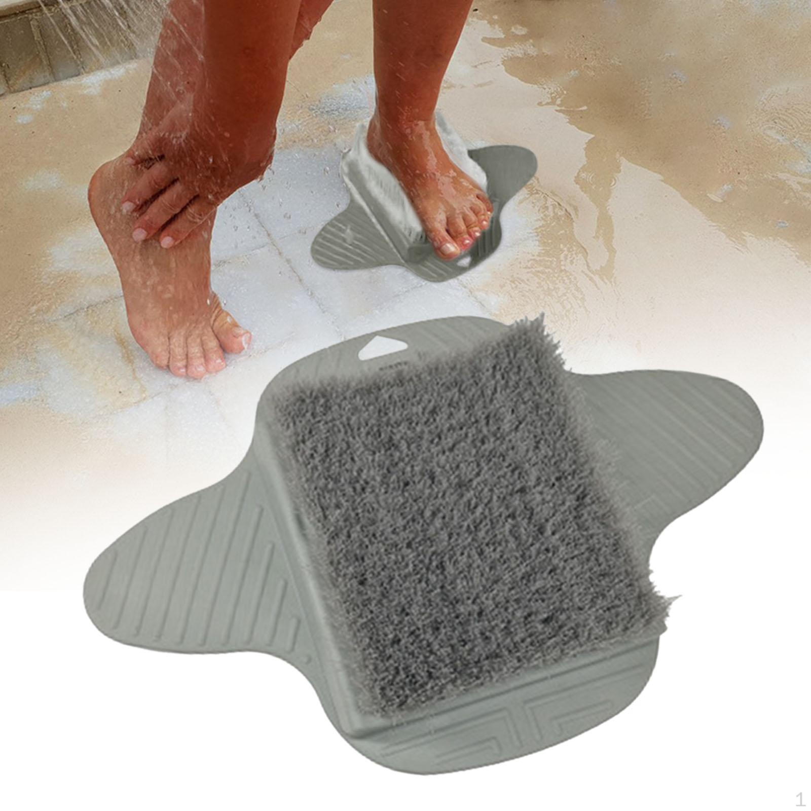 

Коврик для душа для мытья ног, очиститель для ног, щетка для удаления мозолей, СПА-массаж, многоразовый