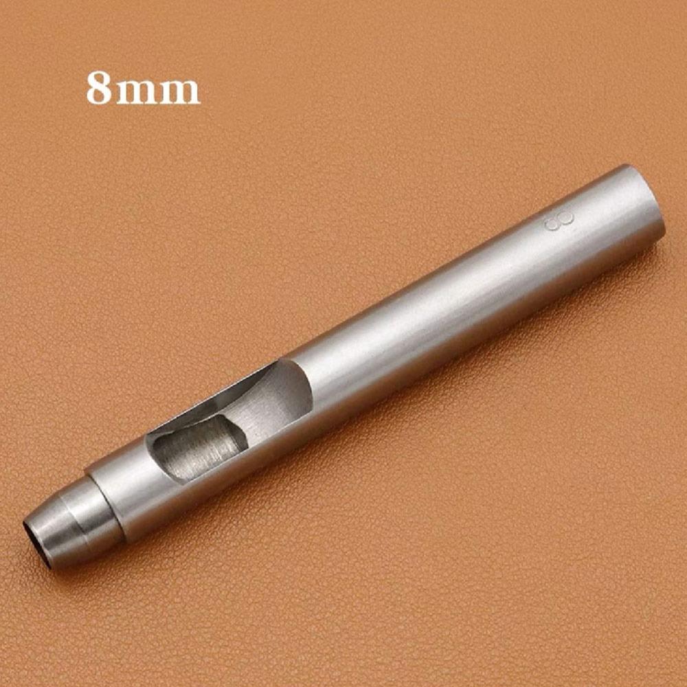 1Pcs DIY Leather Craft Tool Straight Head Leather Punch Drilling Hole Accessories