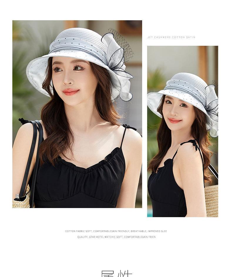 Europäischer & Amerikanischer Organzablumen-UV-Schutz-Sonnenhut für Frühling/Sommer - Atmungsaktiver Strandhut für Frauen mittleren und höheren Alters