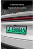 Ideal I6/i8 Full-Edge ABS Green License Plate Frame - New Energy Car Accessory