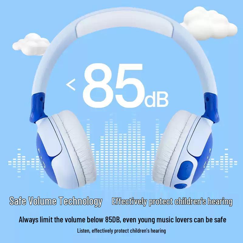 JBL JR320BT Kids Wireless On-Ear Bluetooth Headphones