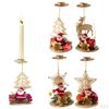 Iron Candle Holder Christmas Tree