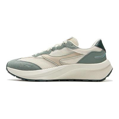 Li Ning Zheng Rong M500 Versatile Retro Suola Spessa Tendenza Moda Assorbimento degli Urti Antiscivolo Resistente all'Usura Supporto Scarpe Casual Basse AGCV069-3