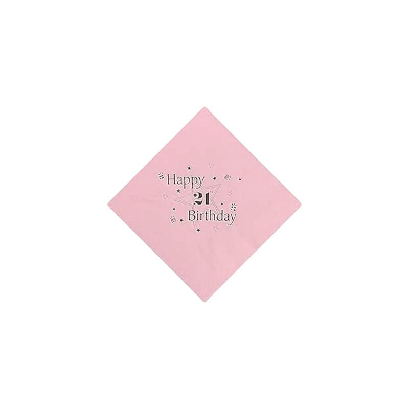 Celebration Station 3 Ply 21st Birthday Napkins (Pack of 15)