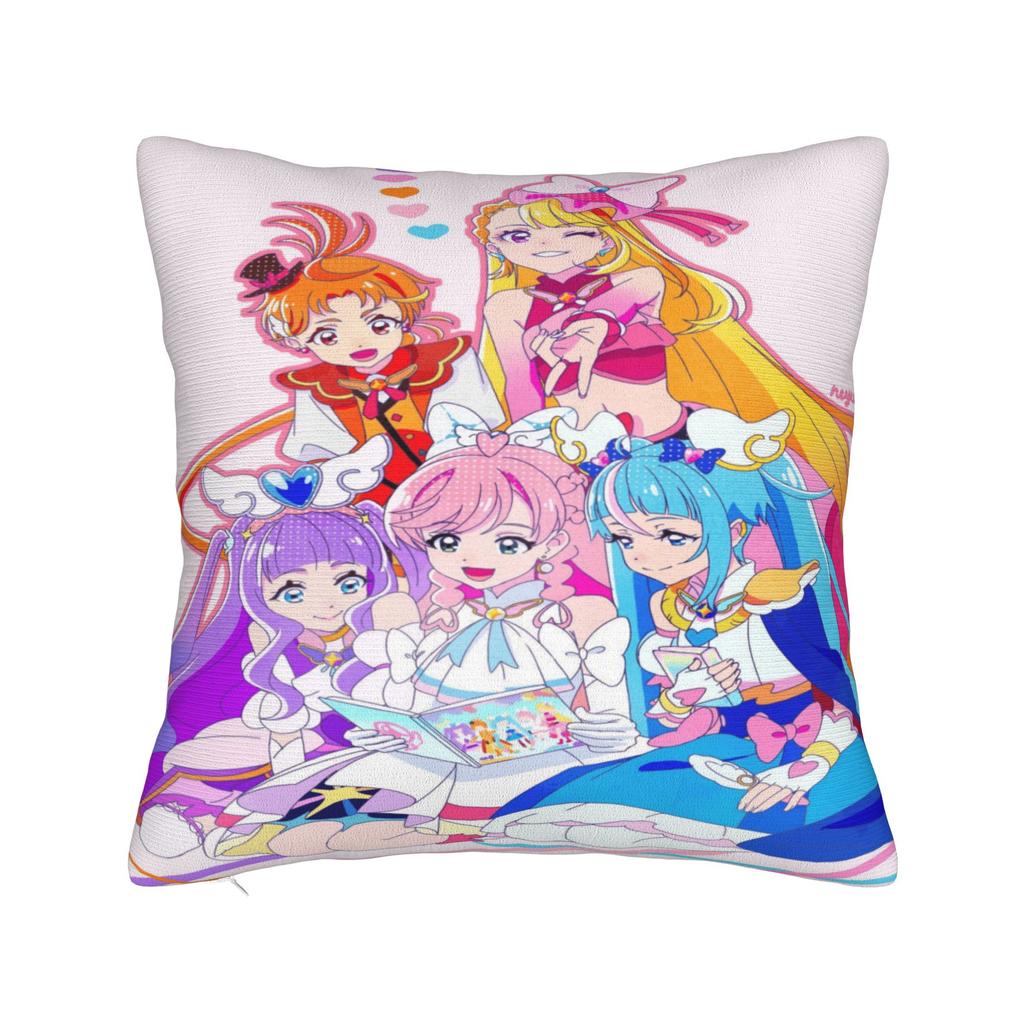 Anime Sky P-Precure Pillow Case Cute Funny Pillow Cover Comfy Pillowcases For Living Room Chair