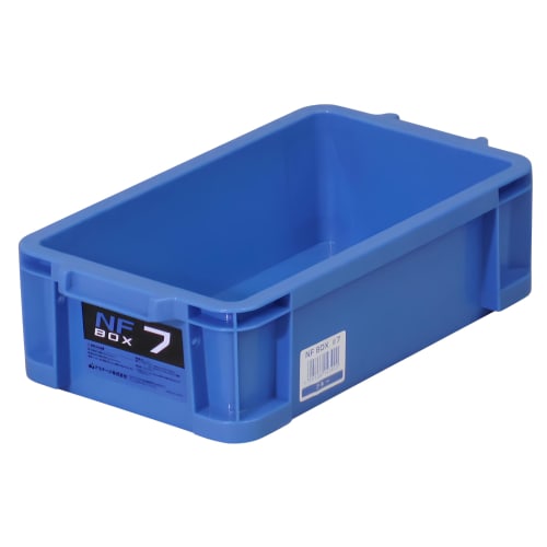

JEJ Astage NF Box #7 Blue Disaster Preparedness Box, W 19.3 x D 34.2 x H 9.9 cm