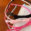 Sweet Ballet Ribbon Bowknot Headband Lazy Hairband for Women Girls Princess Girl Hair Hoop Elegant Hair Styling Tool