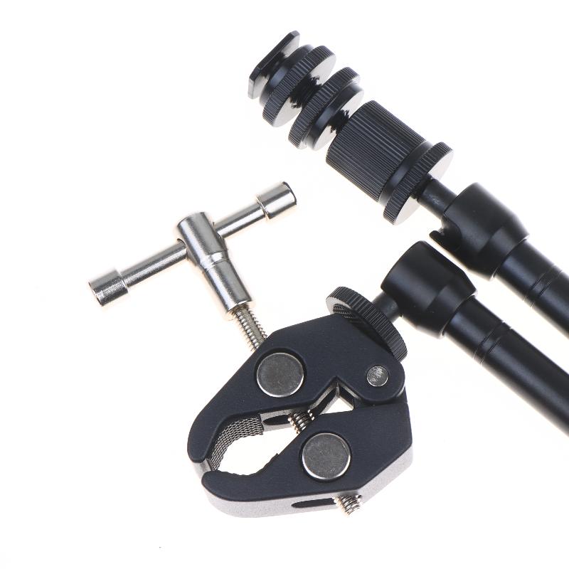 7 Inch Or 11 Inch Articulating Magic Arm + Super Clamp For Rig Camera To Lcd Monitor, Led Video Light Camera Accessories