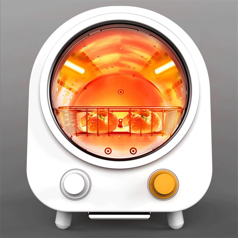 Multi Functional Oven, Household Rotating Drum Type Smokeless Barbecue, Electric Burning Oven, Timed Baking Box