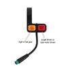 ABS Double Drive Switches With Headlight Integration For Electric Scooters 5 Pin Motor Control And Headlight Adjustment