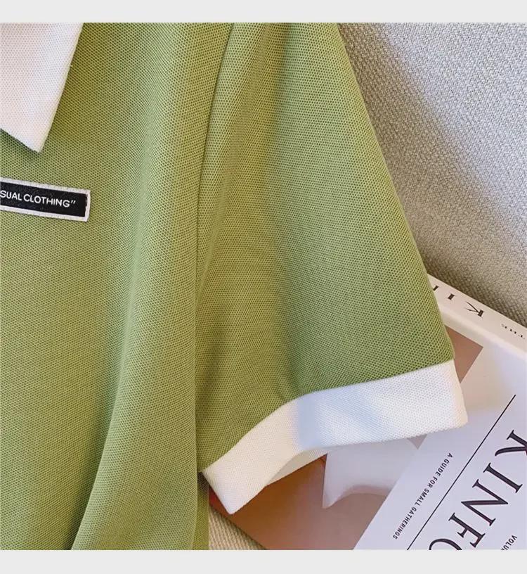 Dámské šaty s áčkovým límcem a volným límcem, letní móda, úzký střih, M-5XL