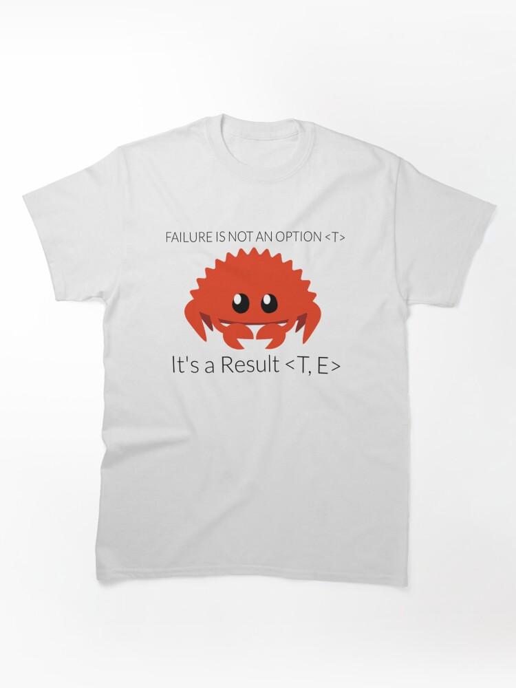 Rust Rust lang Merch Gift for rust language lovers Classic Unisex T-Shirt