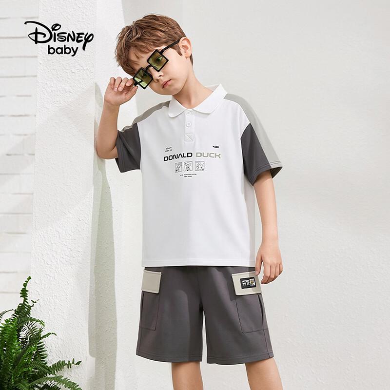 Disney Boys' 2026 Summer Short Sleeve Polo Casual Set