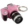 Creative SLR Camera Keychain with LED Light and Sound Pendant Toy