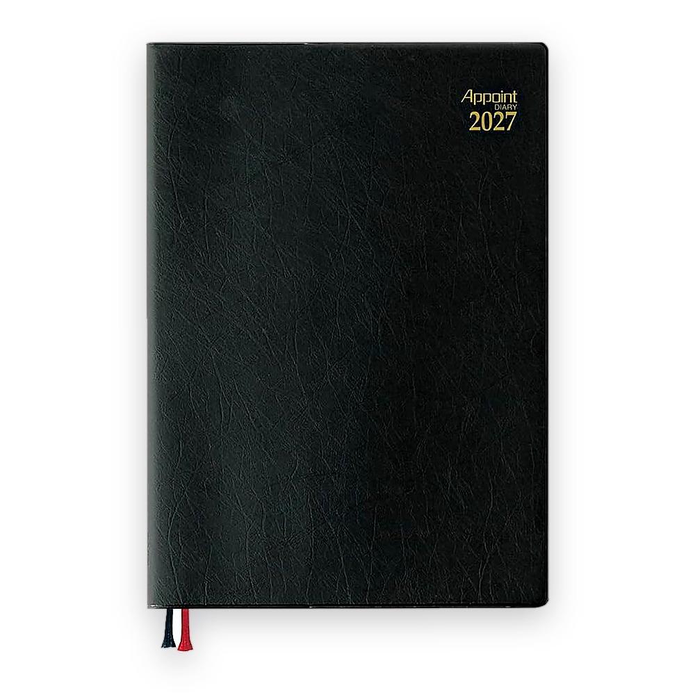 Planner Daigo Appoint Weekly Left A5 2027 E1347 Monthly Weekly Black December 2026 Start