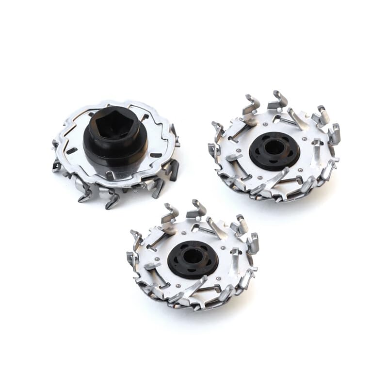 2024 New Upgraded Complete S7000 SH70 SH90 Complete Replacement Heads +Base for Philips Norelco Shaver S7000 S9000 S8000