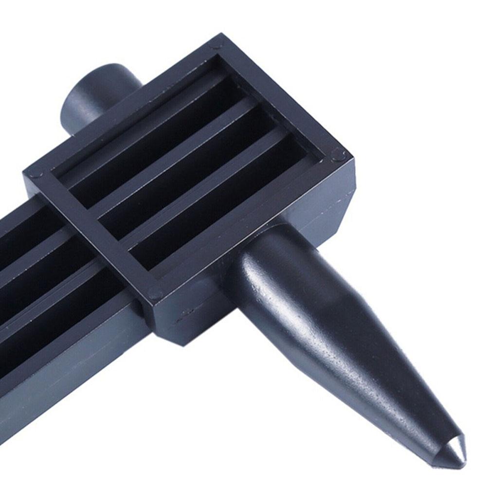 Wheel Hub Hole Distance Measuring Tool Black Sliding Hub Sheet Metal Ruler Ruler Holes Gauge Ruler Lugs 8 PCD Plastic Pitch F2S5