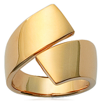 Ring Vergoldet 'Pénélope' golden - 18 mm