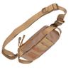 MultiFunctional Military DualPurpose Chest Waist Bag Nylon Material Waterproof Bag(Tan )
