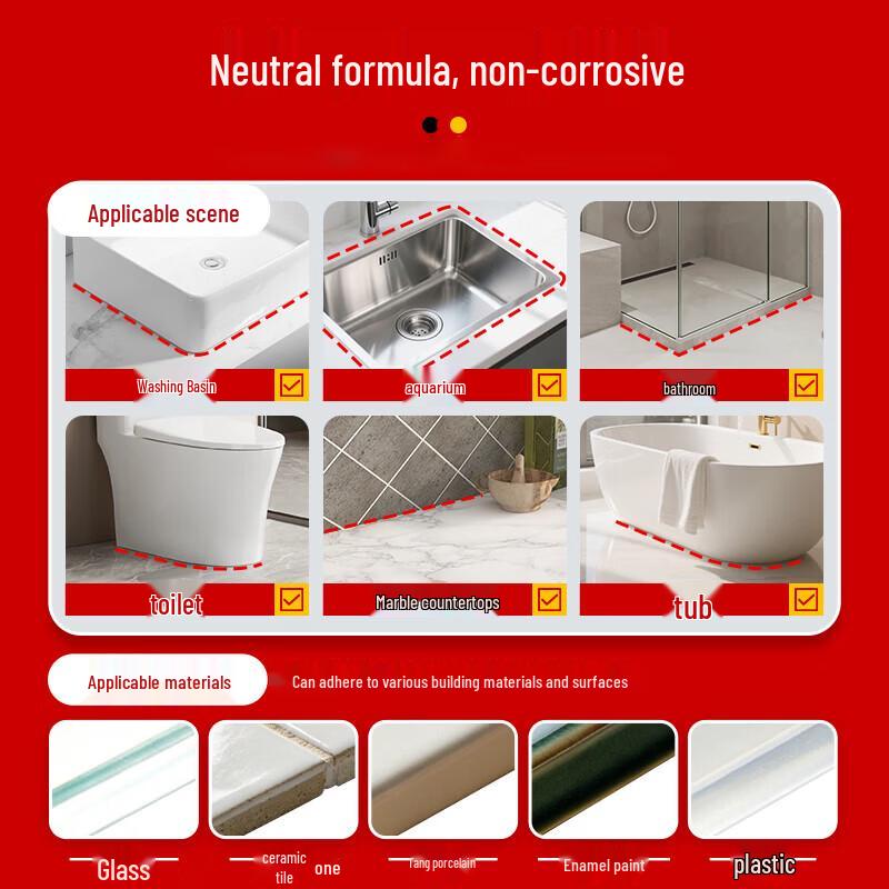 Multi-purpose Transparent Neutral Silicone Sealant