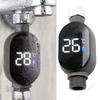 Waterproof LED Digital Shower Temperature Gauge Smart Monitor for Baby Bath Bathroom Accurate Safe Durable Auto-shutoff
