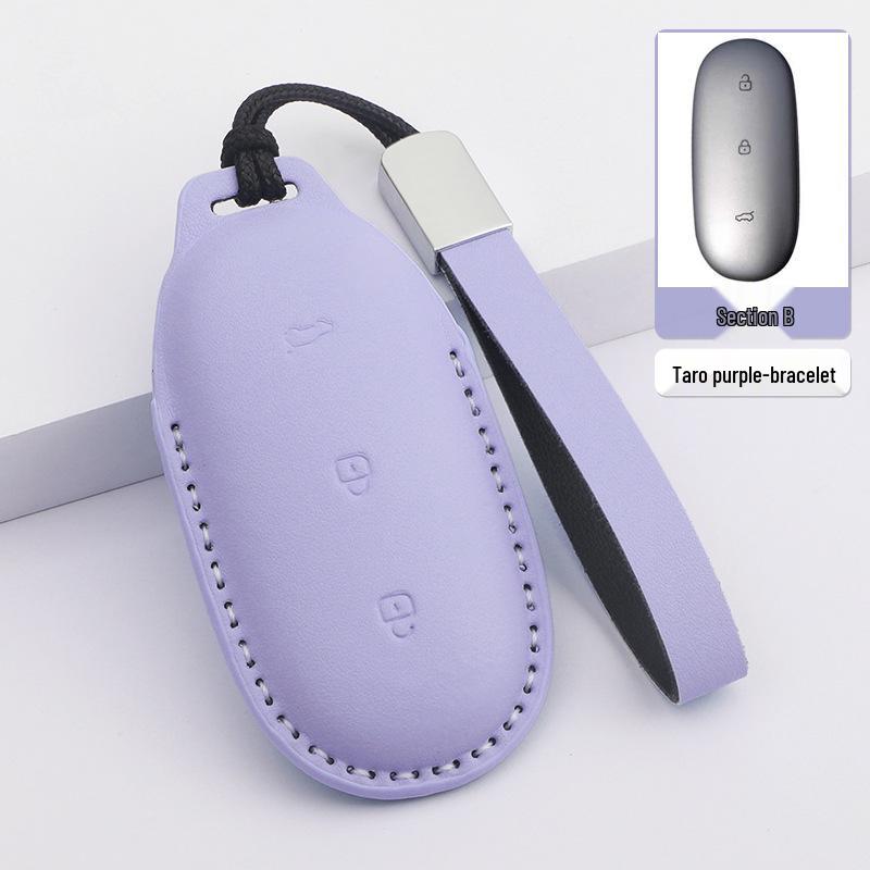 High-End Shell Buckle Key Case for Ideal L6/L7/L8/L9 Mega Car - Unisex