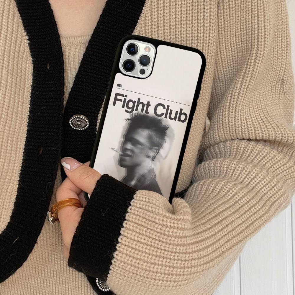 M-Movie F-Fight Club Phone Case For Iphone 16 15 14 13 12 11 Pro Max Plus Shockproof TPU+PC Hard Case