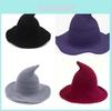 Witch Hat Halloween Costume Accessory With Foldable Design For Women And Girls