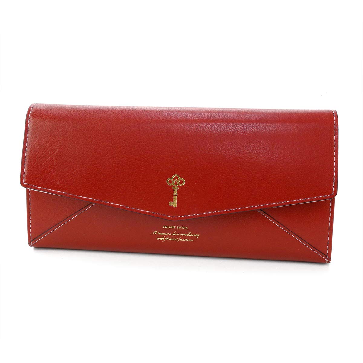 

Long Wallet with Coin Purse Lucky Charm Red [Framework] Women s FW-43211-30 червоний