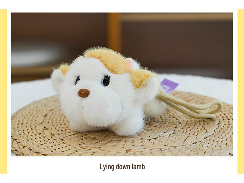 Niedlicher Cartoon Tier Plüsch Schlüsselanhänger - Tischbegleiter Serie