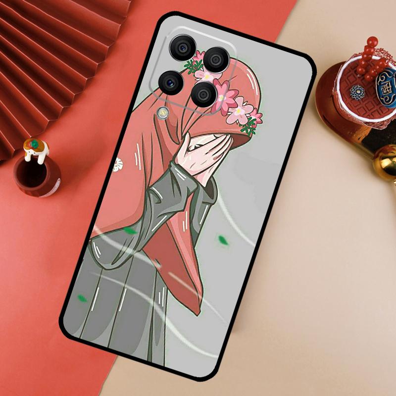 

Muslim women islamic girl For Samsung Galaxy M13 M14 M33 M12 M32 M52 M31 M55 M15 M11 M21 M35 M53 M34 M54 M06 M16 Case Samsung M54