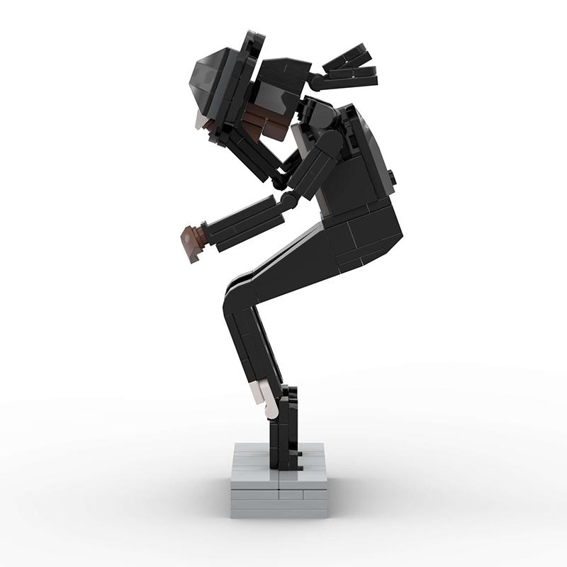 Ideas MOC Music Superstar Singers Dancers MJ Model Michael Jacksons Building Blocks Bricks Educational Kids Toys Christmas Gift