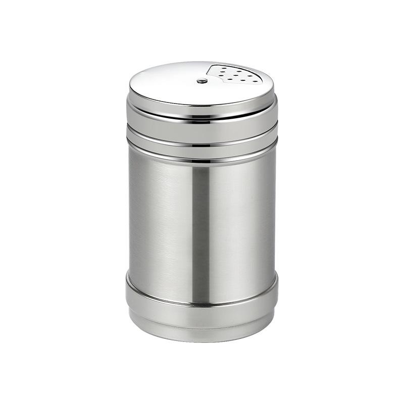"Stainless Steel Seasoning Jar: Multi-purpose Spice Bottle for Home & BBQ"