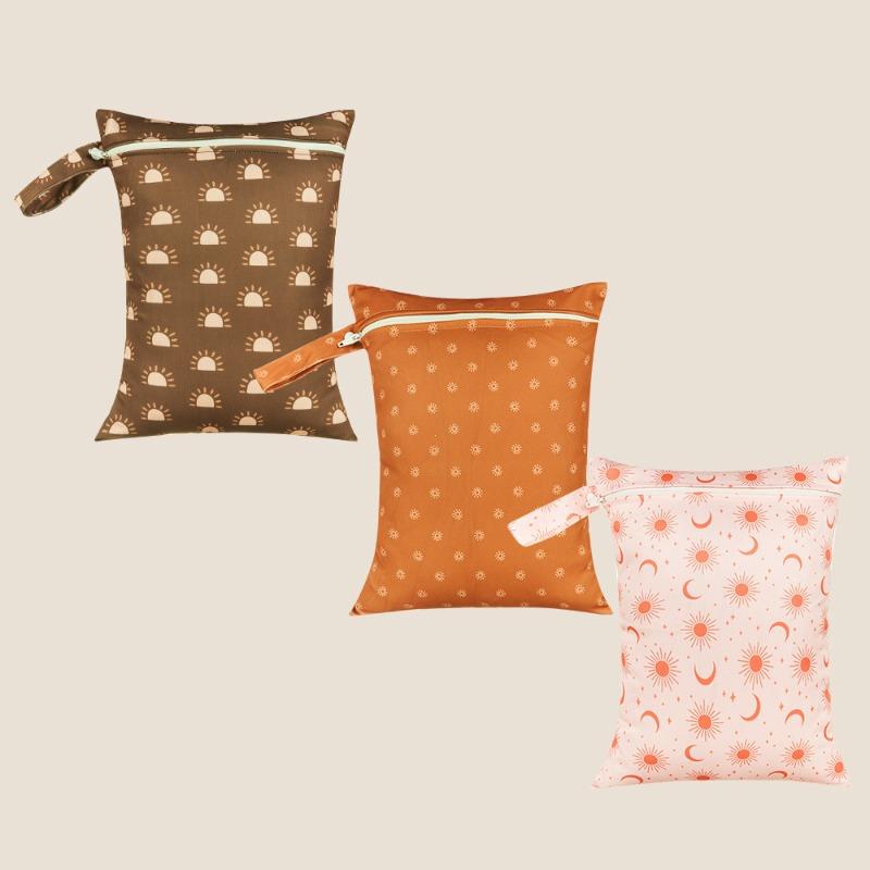 

Large Capacity Multifunctional Waterproof Bag 3PCS Waterproof Reusable Wetbag-Convenient Durable Solution for Storing Wet Items