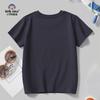 Children'S Clothing Boys Short-Sleeved Middle And Small Children Casual Black T-Shirt Summer Section Men'S Baby Boys T-Shirt