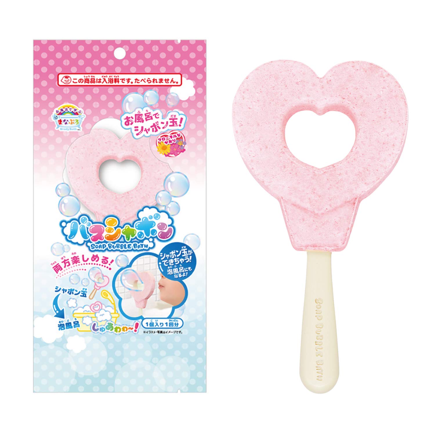 Manaburo Bath Heart Soap, Design, Scented, MAN-1-1