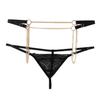 Men's Sexy Lace Adjustable Chain Sex Underwear Men's Elastic Sex Inside