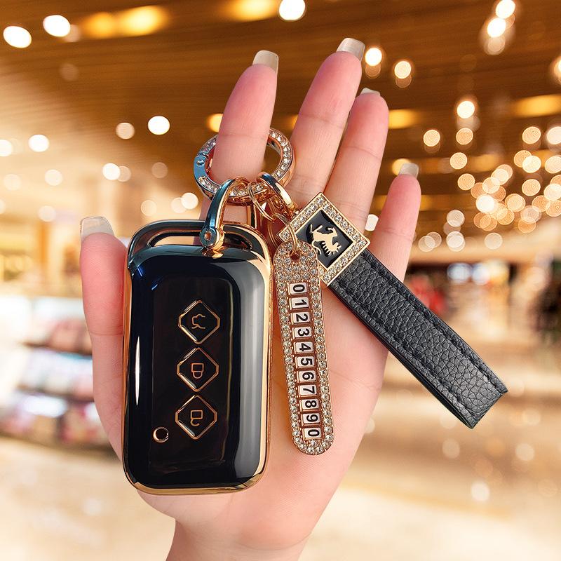 Applicable To 2022 Wuling Xingchen Car Key Cover, Jiachen Xinghui Xingyao Xingguang High-end Bag Protective Case Buckle
