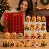Christmas Advent Calendar with Illustrated Designs