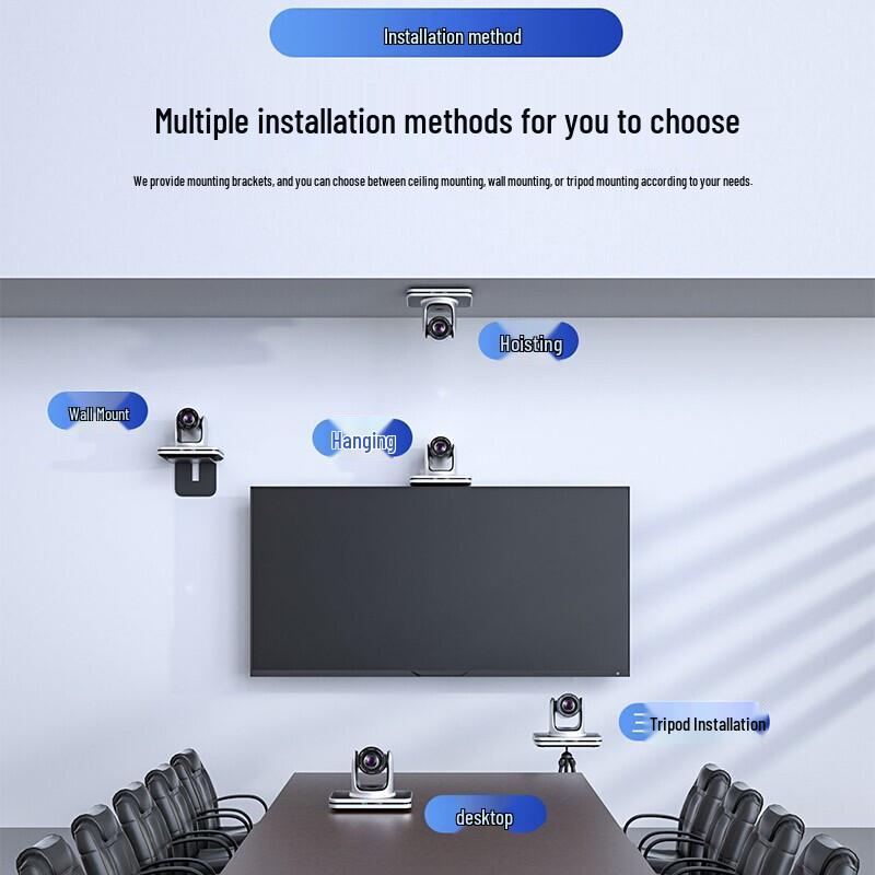 Hongshidiao 1080P HD USB PTZ Video Conference Camera (CN Version)