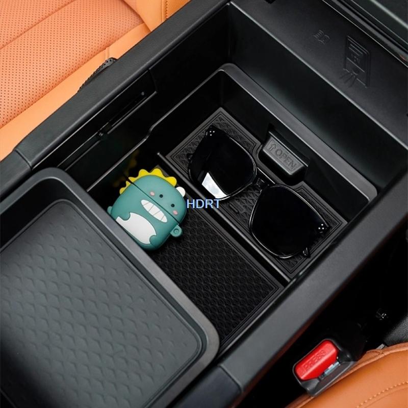 Fit For GWM Haval H9 2024 + Car Styling Central Control Armrest Pad Storage Box Cover Interior Protector Decoration Accessories