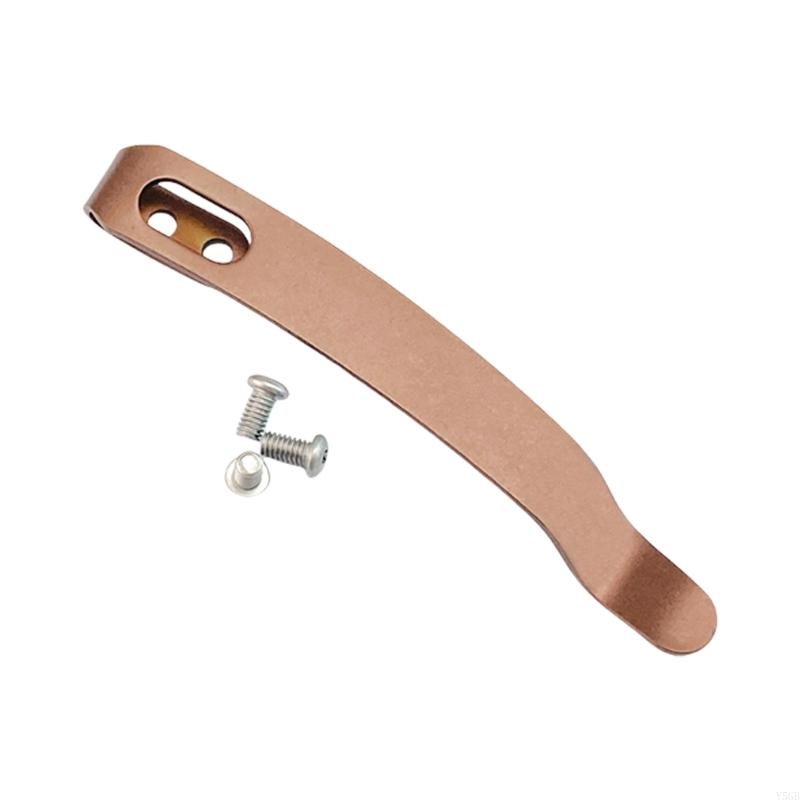 Sturdy 420 Stainless Steel Pockets Cutter Clip Gear Pockets Clip For DIY Tool With Secure Grip And Convenient Design Y5GB